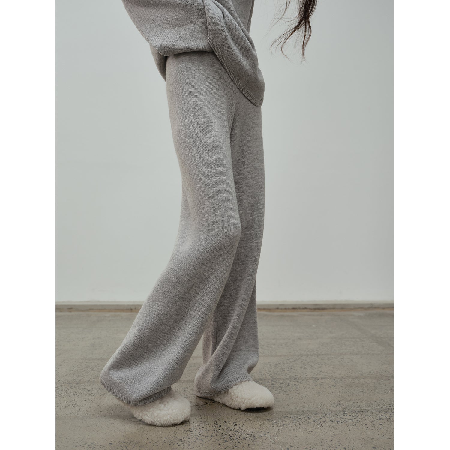 Wilderness Chasing Truth Minimalist Loose Wool Knit + Pants